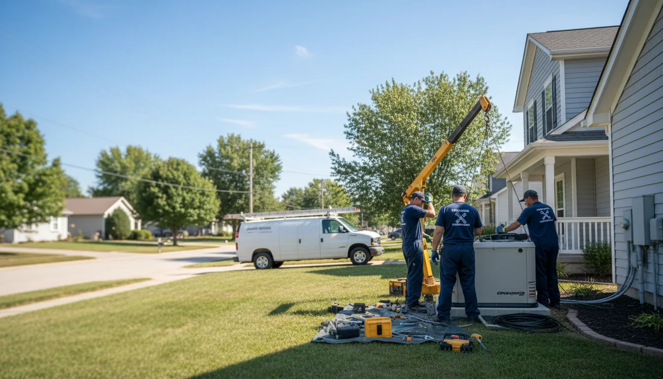 Generator Installation in Kenosha, WI near me